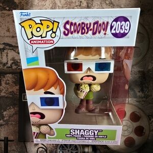 Shaggy Funko # 2039 (Nib) With Pop Protector